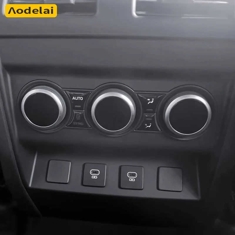 For 2020-2025 Land Rover Defender 90 110 Car air conditioning switch Sunroof switch Rear air conditioning button sticker - Image 4