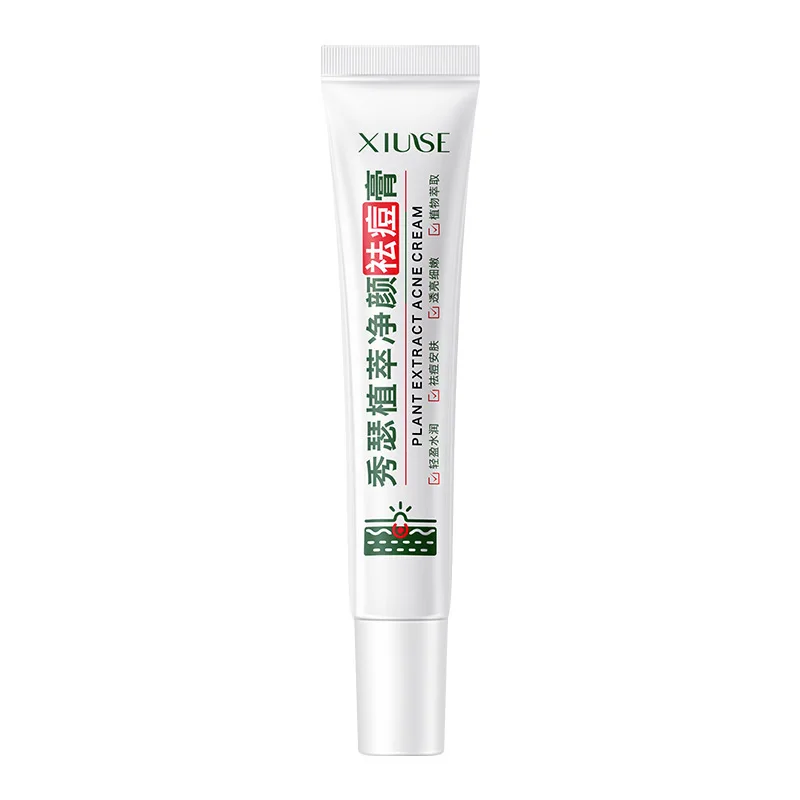 Plant Extract Clear Face Acne Cream 20g Moisturizing Lightweight Moisturizing Soft Skin Facial Acne Cream Skin Care Products