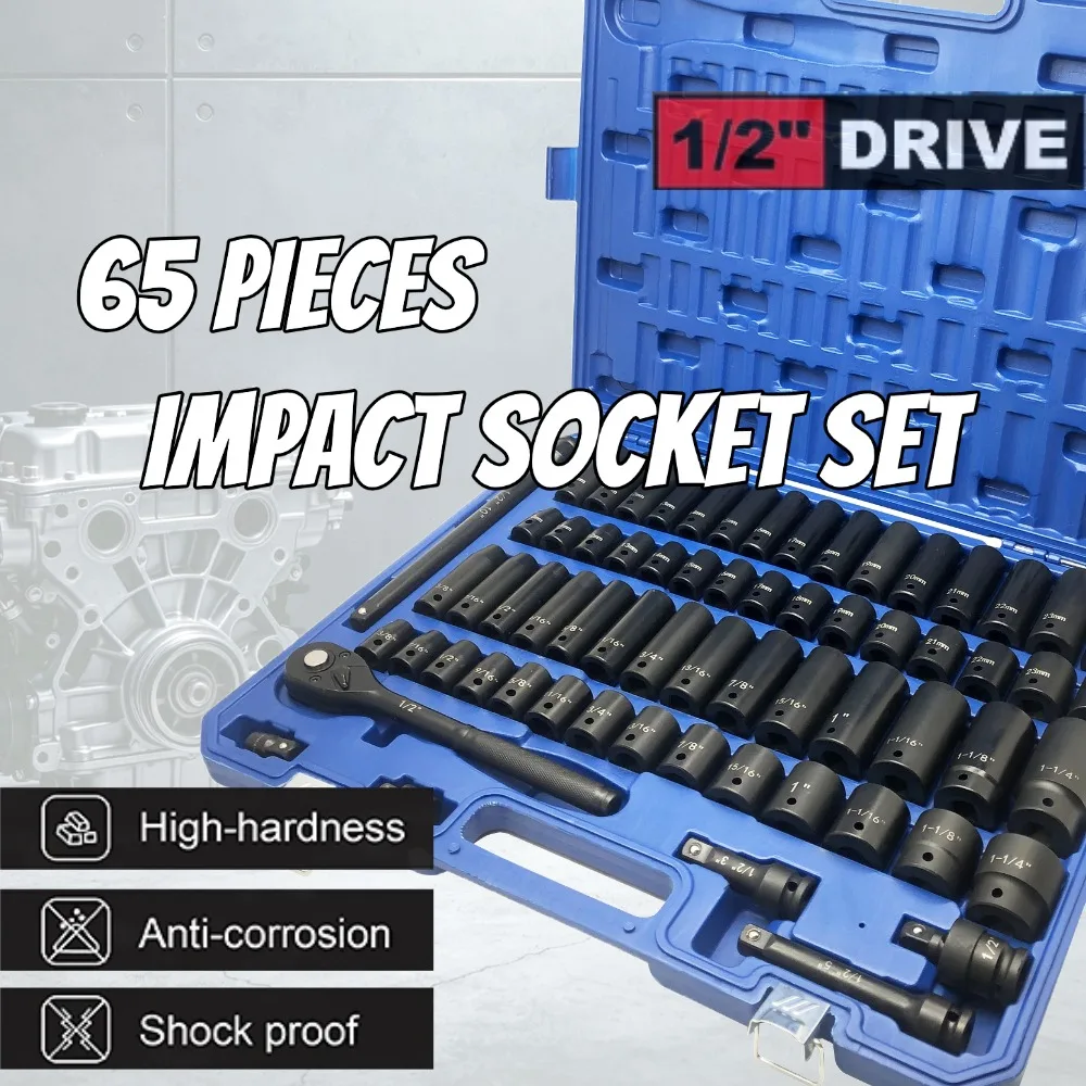 65 Pcs 1/2