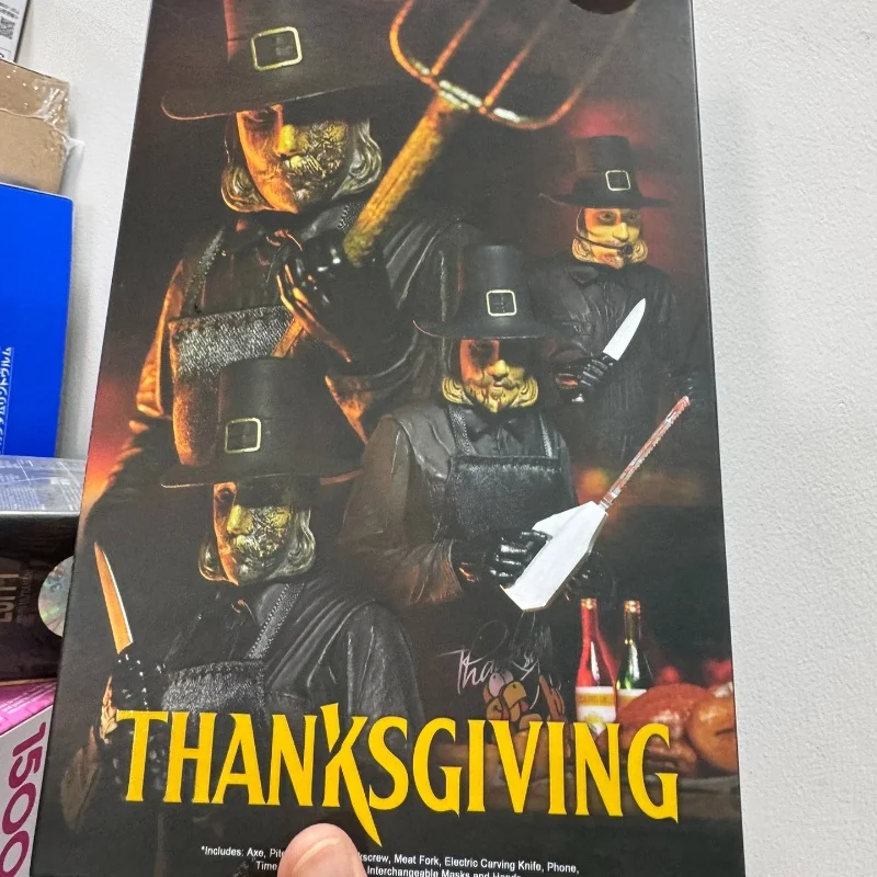 

NECA45988 Thanksgiving - Ultimate “No Leftovers” John Carver 7” Scale Action Figure John Carver is ready to cook up Model Doll