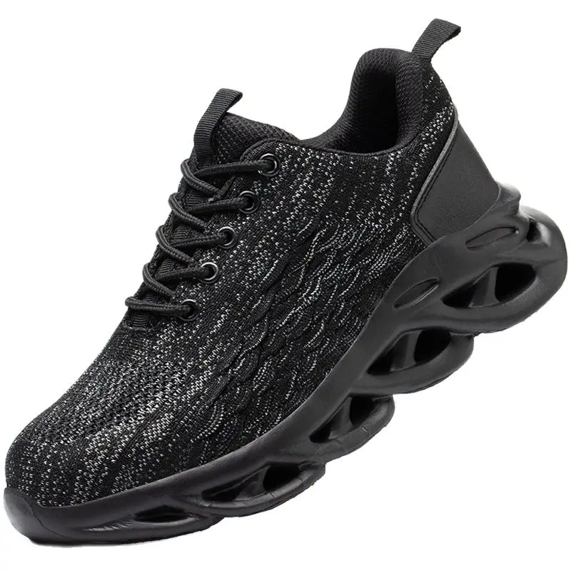 

Lightweight Men Safety Shoes Work Sneakers Indestructible Shoes Puncture-Proof Work Boots Men Steel Toe Shoes Male Safty Shoes
