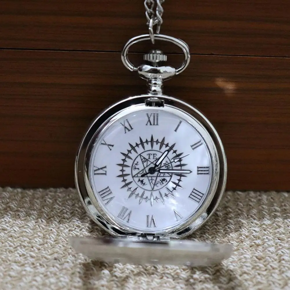 Pocket Watch Unisex Round Dial Hollow Quartz Pocket Watch Flower Arabic Roman Numerals Chain Quartz Pocket Watch