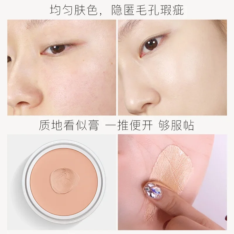 Volle Abdeckung Concealer Make-Up Augen Dunkle Kreis Creme Gesicht Corrector Gesicht Narben Akne Abdeckung Glatte Feuchtigkeitsspendende Make-Up Correcteur