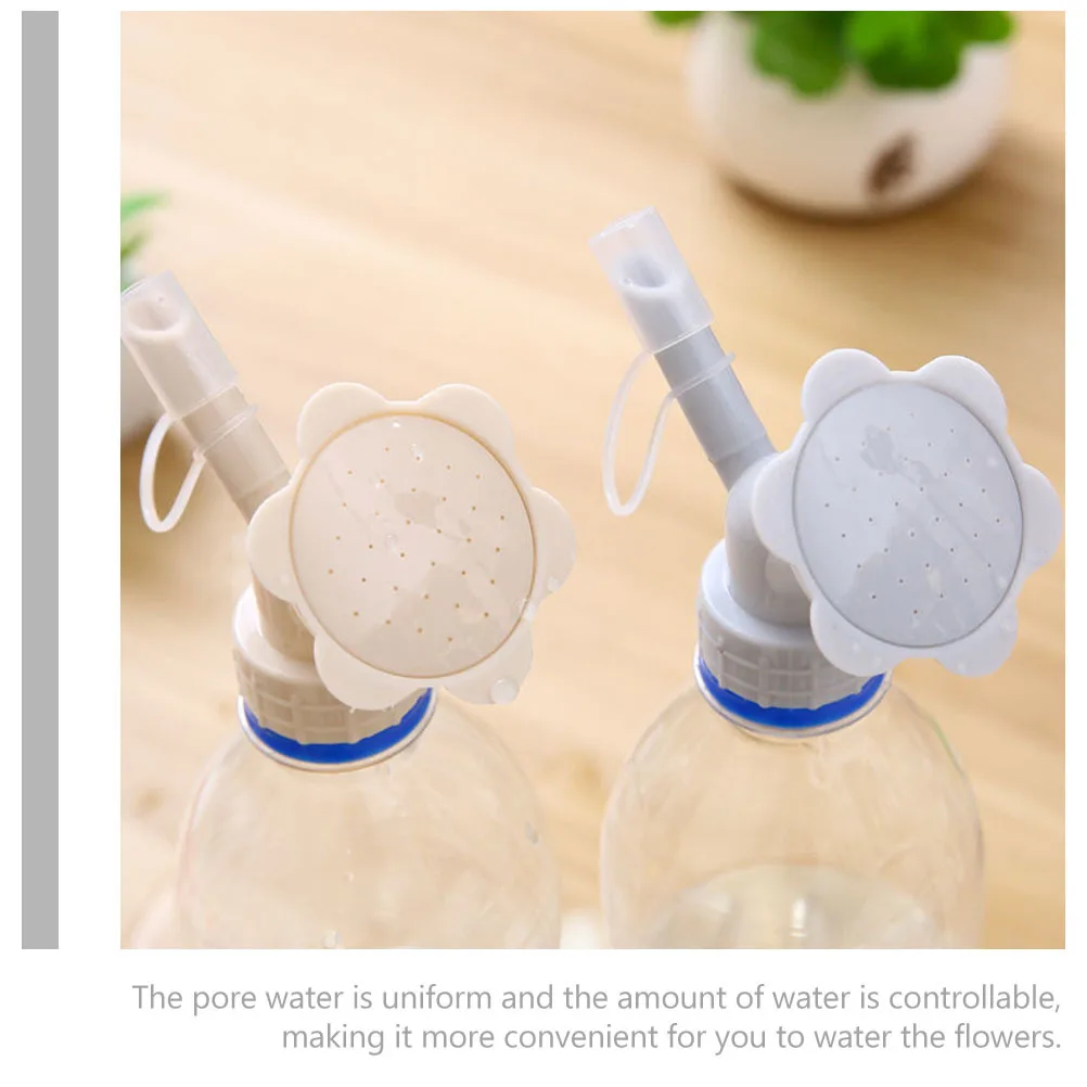 

6Pcs Sprinkler Nozzle Multipurpose Flower Watering Pot Sprayer Plastic Watering Tool for Gardening Supplies Water Bottle