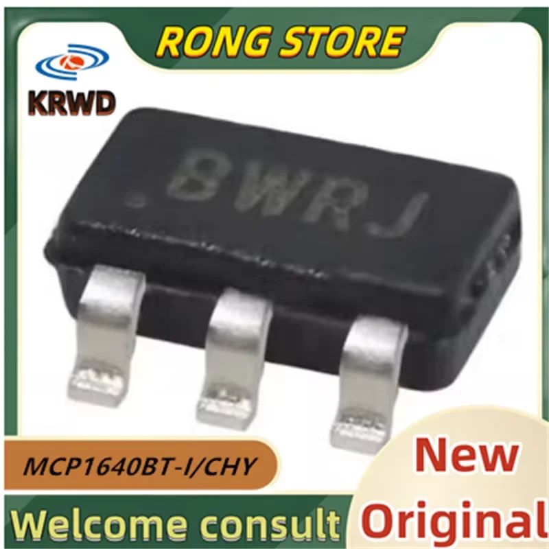10 Buah BWRJ BW** Chip IC Baru dan Asli MCP1640BT-I/CHY MCP1640BT-I MCP1640BT MCP1640 SOT23 Chip Konverter Regulator Voltase