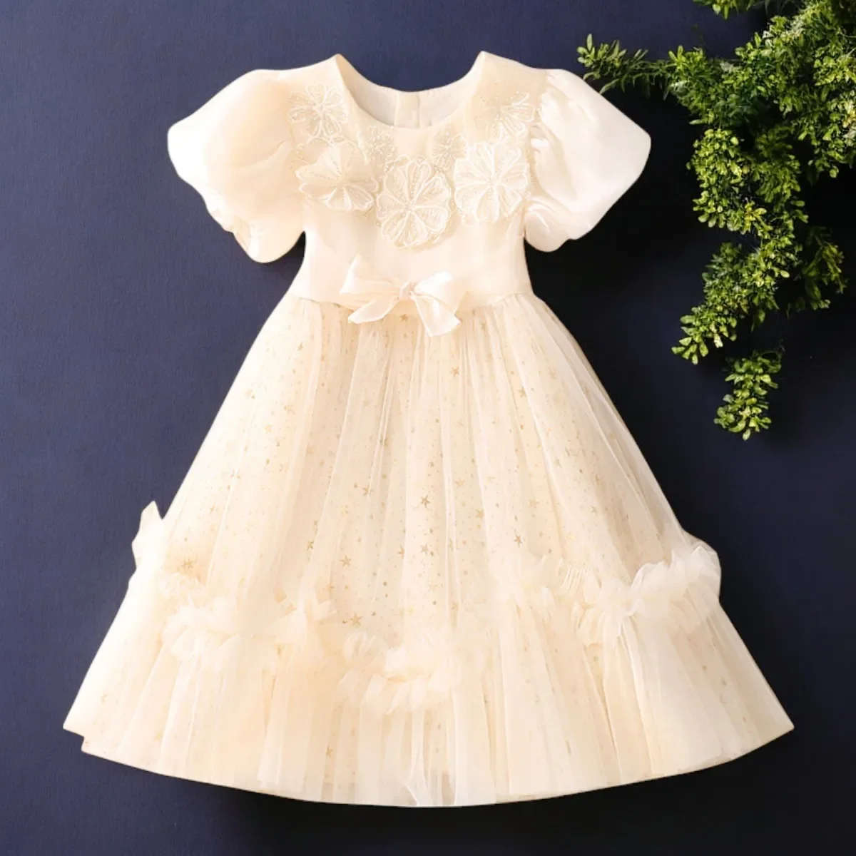 

Летние детские праздничные кружевные платья для девочек, одежда для малышей, одежда принцессы-подростки, детские пляжные костюмы с короткими рукавами для детей 4-12 лет