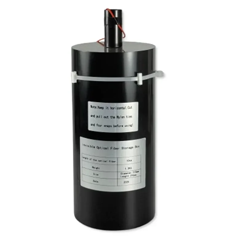 Engineering Grade Fiber Optic Reel for Drone & Unmanned Vehicle, FPV Video Transmission Fiber Canister