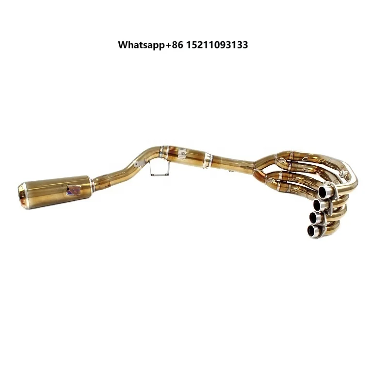 Motorcycle GSXR 600 Full Exhaust System for  GSXR 600 2022+ Exhaust Pipe