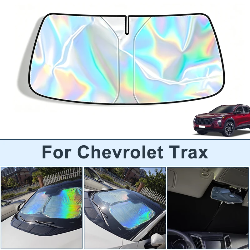 

Foldable Front Windshield Sun Shade For Chevrolet Trax UV Reflective Sun Protection Cover Car Interior Accessories