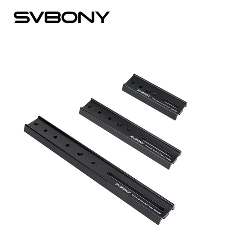 Svbony Vixen 스타일 망원경용 더브테일 장착 플레이트 검정색 4.72in/120mm 8.26in/210mm 11.81in/300mm SV219