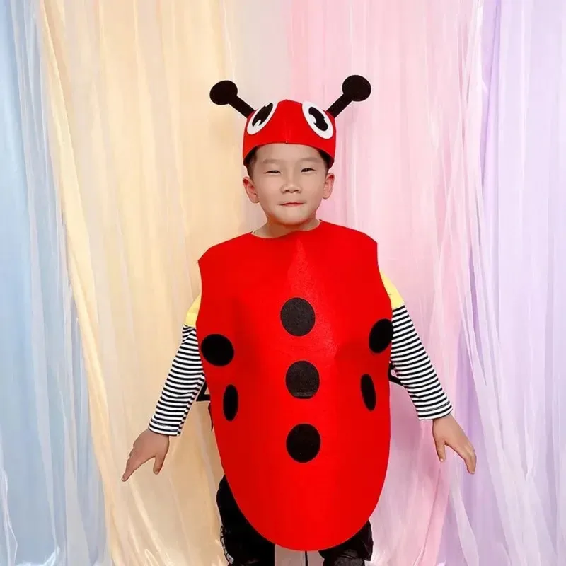 

Kid's Eco-Friendly Animal Cosplay Costumes - Perfect for Kindergarten Play Props and Fruit & Vegetable Fashion Show Performan DF