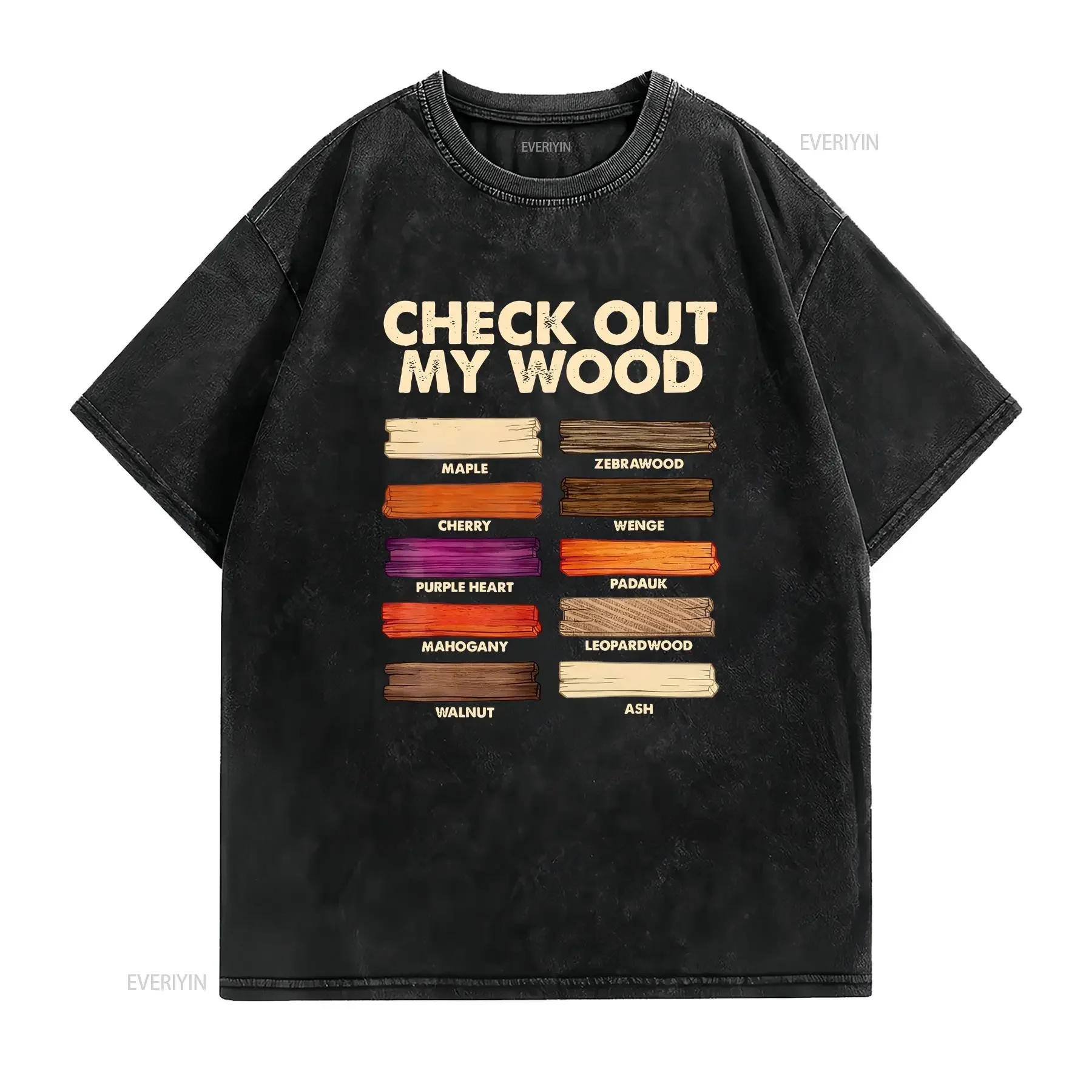 Funny Woodworking Design For Men Dad Woodwork Wood Carpentry T shirt vintage Washed Breathable Comfortable Soft fashion