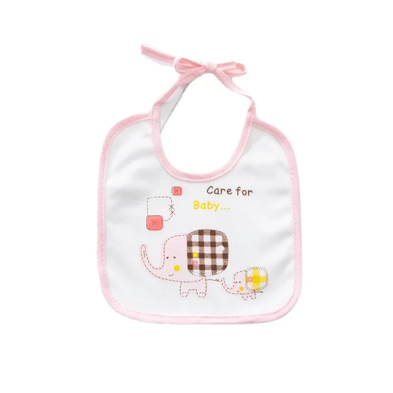 Baby Boy Bibs Newborn Accessories Burp Cloth Apron Elephant Girls Feeding Waterproof Infant Kids Feeding Childen's Freebie