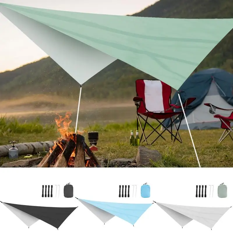 Toldo impermeable para acampada, sombrilla de 3,4x2,6 m para jardÃn al aire libre, piscina, senderismo, refugio solar