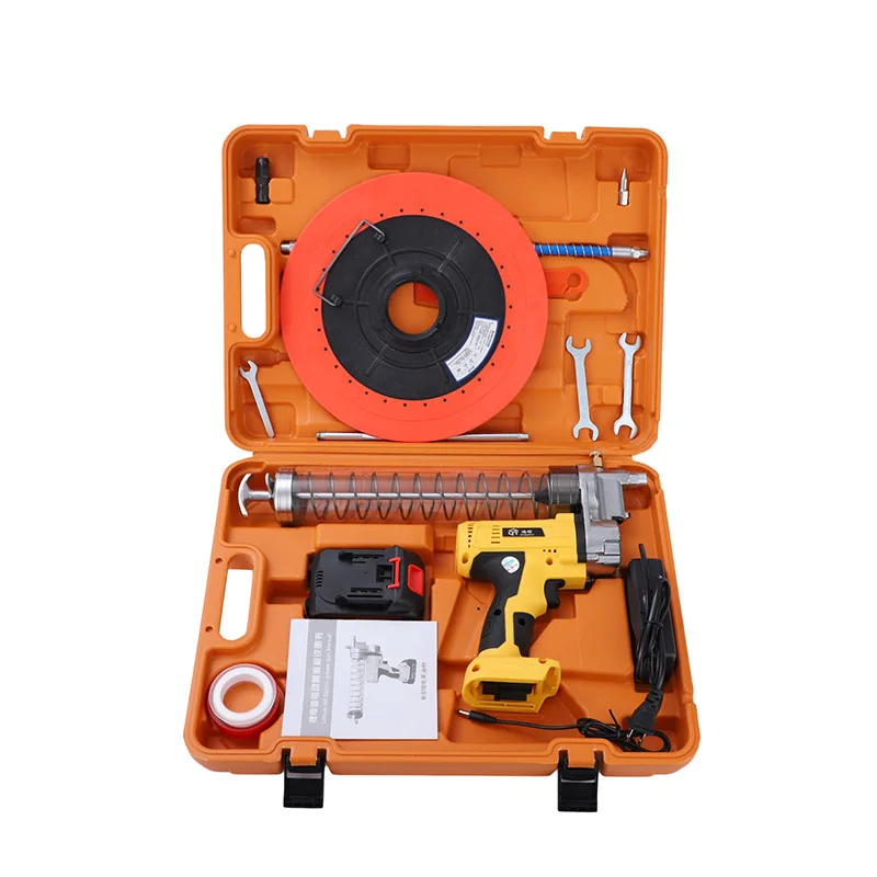 Electric Grease Gun Rechargeable Automatic Lithium Battery High Pressure Excavator Carbide
