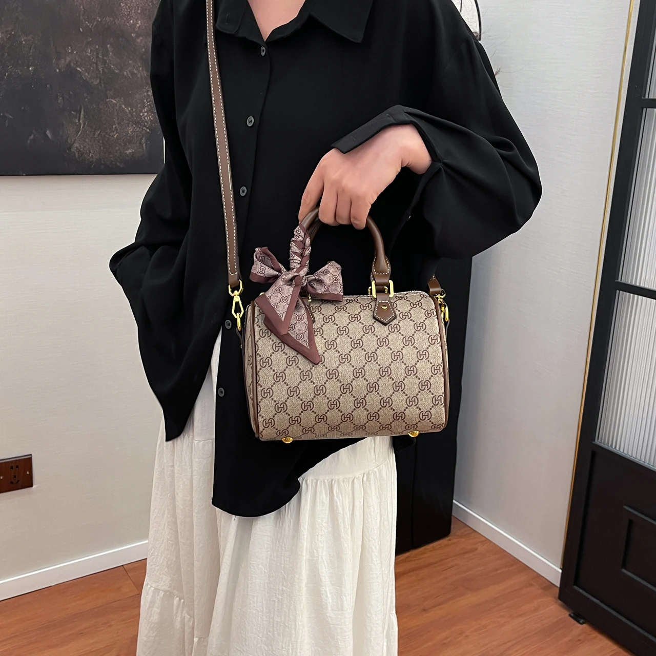 

Fashionable new trend women's suit Boston bag shoulder bag crossbody bag handbag сумка женская sac à main femme bags for woman