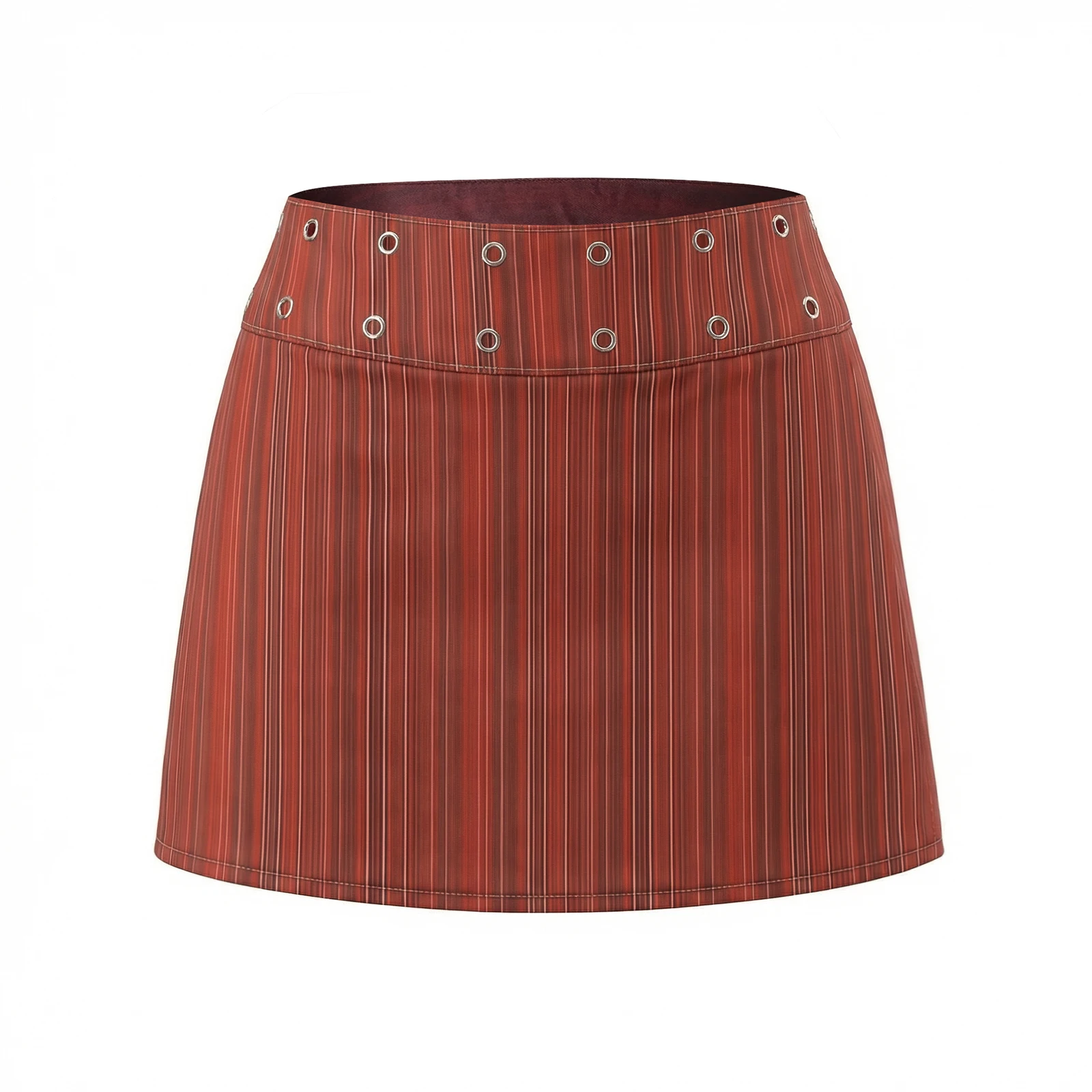 

Женская полосатая мини-юбка А-силуэта, стильная, с низкой посадкой, для повседневной носки, вечеринок и других мероприятий