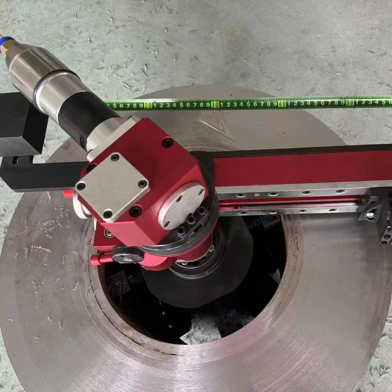 FLP-610 Internal Mount Portable Flange Facing Machine Flange Facer 2''-24'' With Air Driven