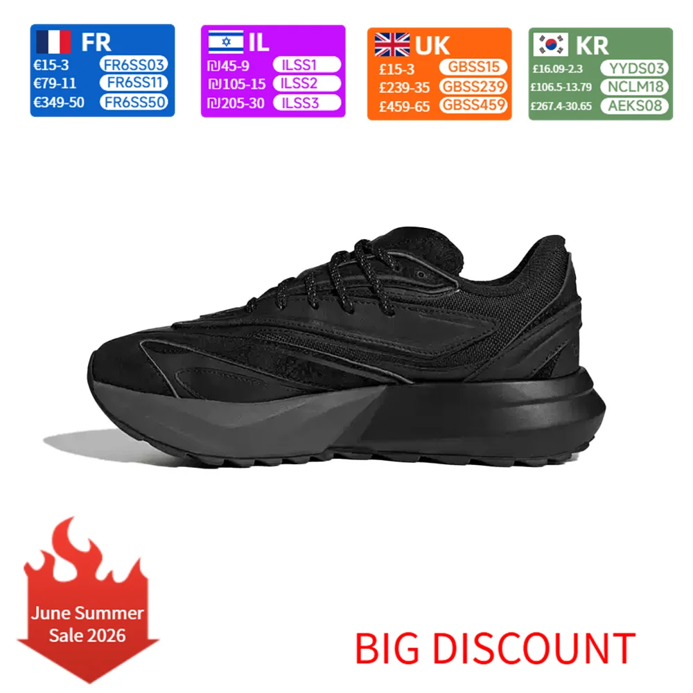 

adidas LIGHTBLAZE ATR Women's Fashion Comfort Running Shoes Black JS1965