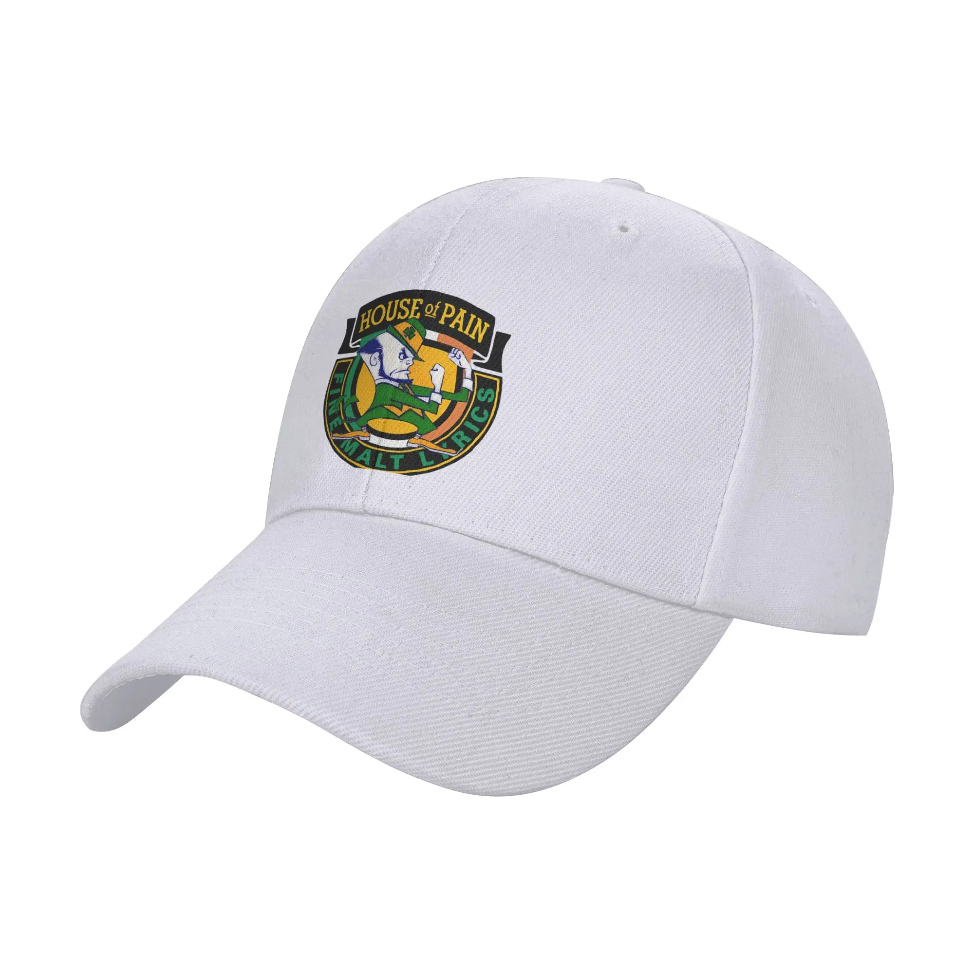 House Of Pain Irish Curved Brim Baseball CapMakes The Face Look Smaller Visors