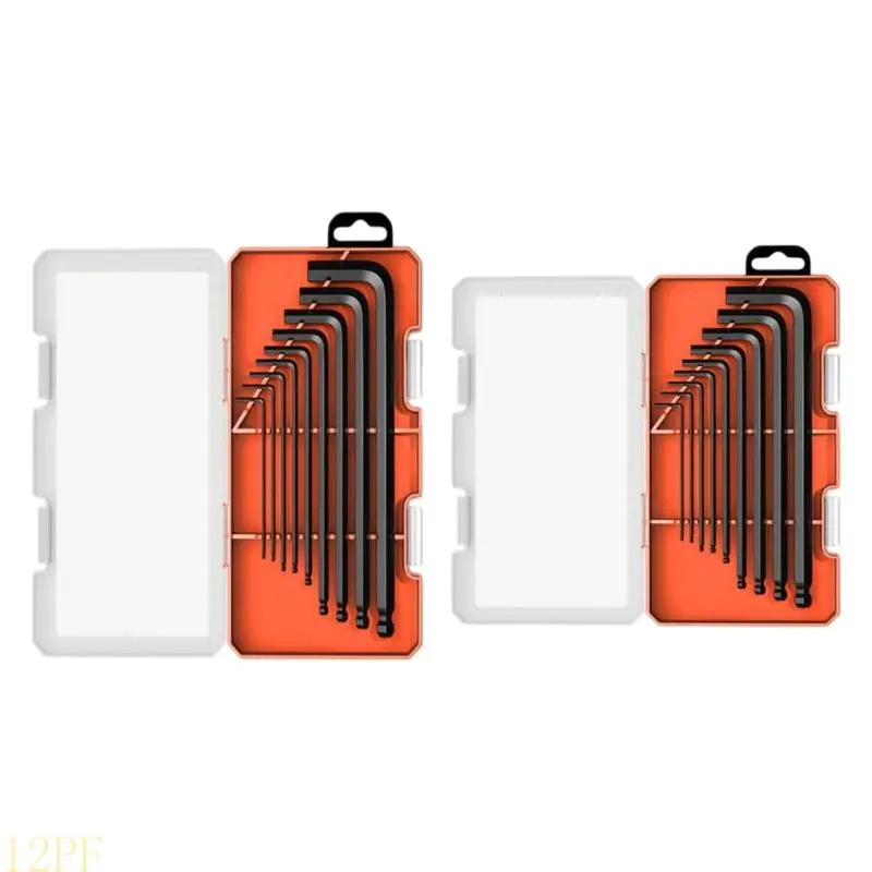 

12PF 9Pcs L Type Wrenches Tool For Electronics And Furniture Assembly
