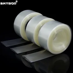 1~10m 18650 Lipo Battery PVC Heat Shrink Tube Transparent 160mm~500mm Cable Sleeve Lithium Insulated Film Wrap Case Protection