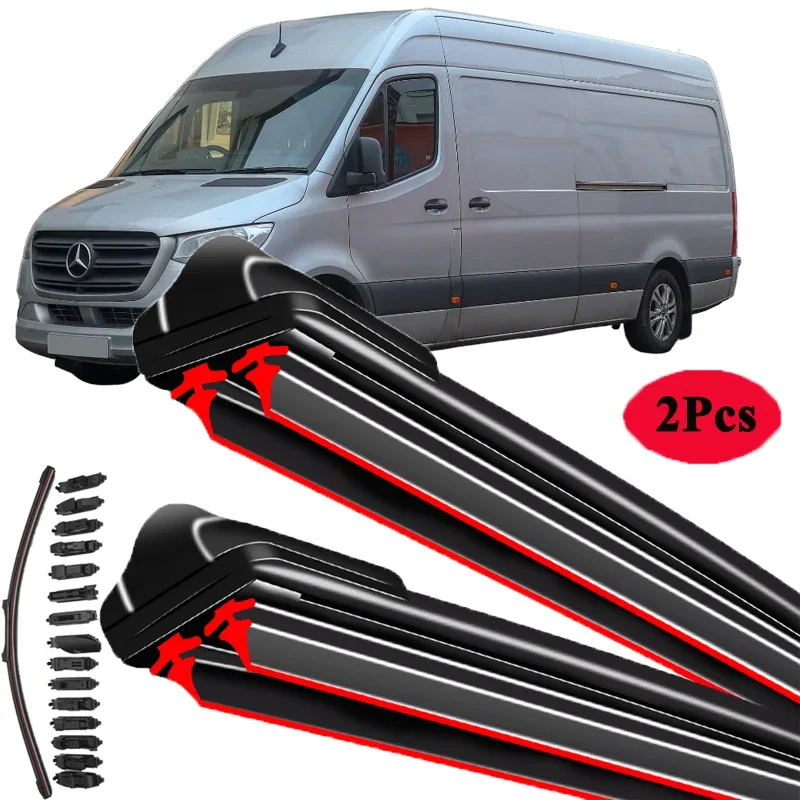 

For MERCEDES BENZ SPRINTER 3-T 5-T 907 910 2018 2020 2022 2023 Windscreen Windshield Brushes Accessories Washer Car Wiper Blade