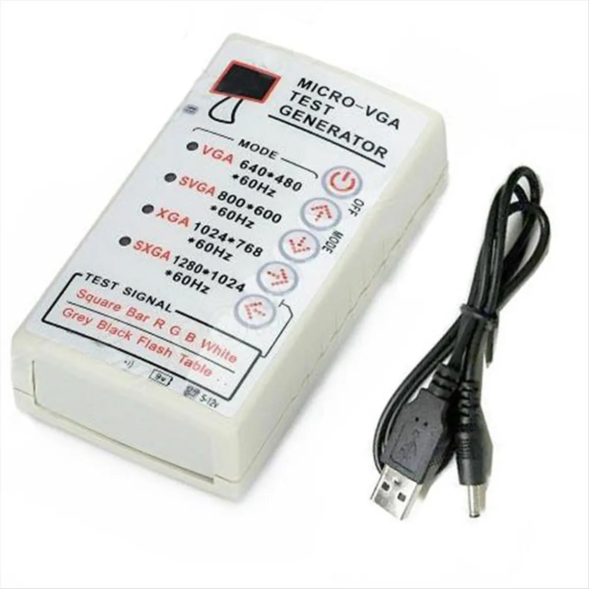 L63A SVGA XGA VGA Generator Signal Source TV LCD Screen CRT Projector Color Display Monitor Tester Tool Recovery Detector
