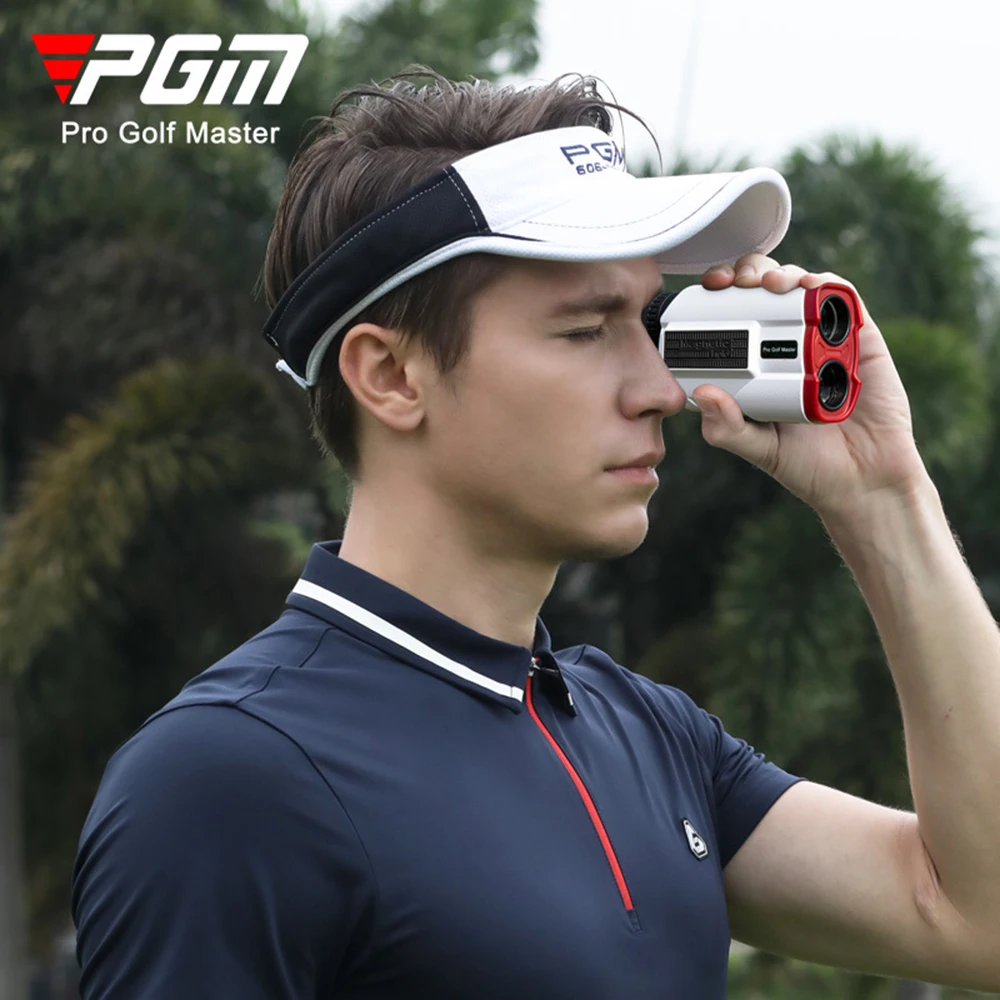 PGM Golf Laser Rangefinder Measures Distance Telescope Electronic Rechargeable Eyepiece Focusing JQ015