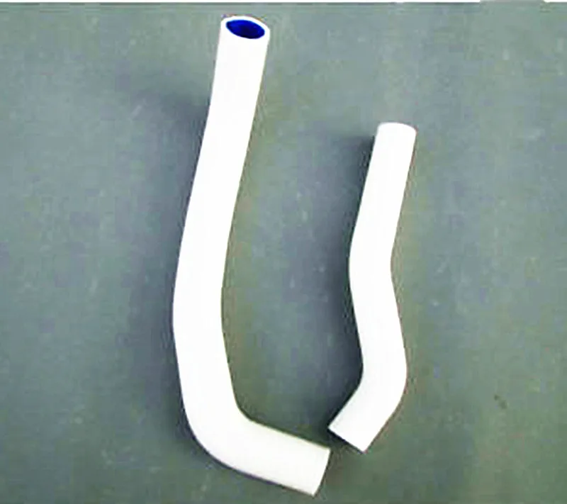 White Silicone Radiator Hose For 2003-2008 Suzuki Quadsport Z400 LTZ400 / Kawasaki KFX400 / Arctic Cat 400  2005 2006 2007 2008