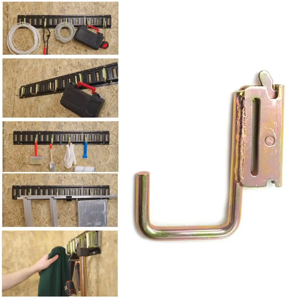 Max Load 1200 Pounds E Track Hooks Heavy Duty Corrosion Resistant J Hook Accessories Universal Steel Cargo Tie Down Hooks For RV