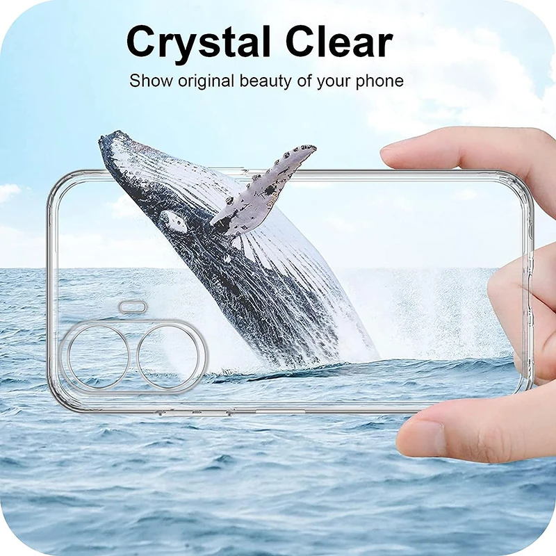 Ultra Thin Transparent Silicone Soft Case For Huawei Honor 50 60 80 Se 70 Gt 90 Lite Pro X30i X40i X50i X7 X7a X8 X8a X9a Bumper