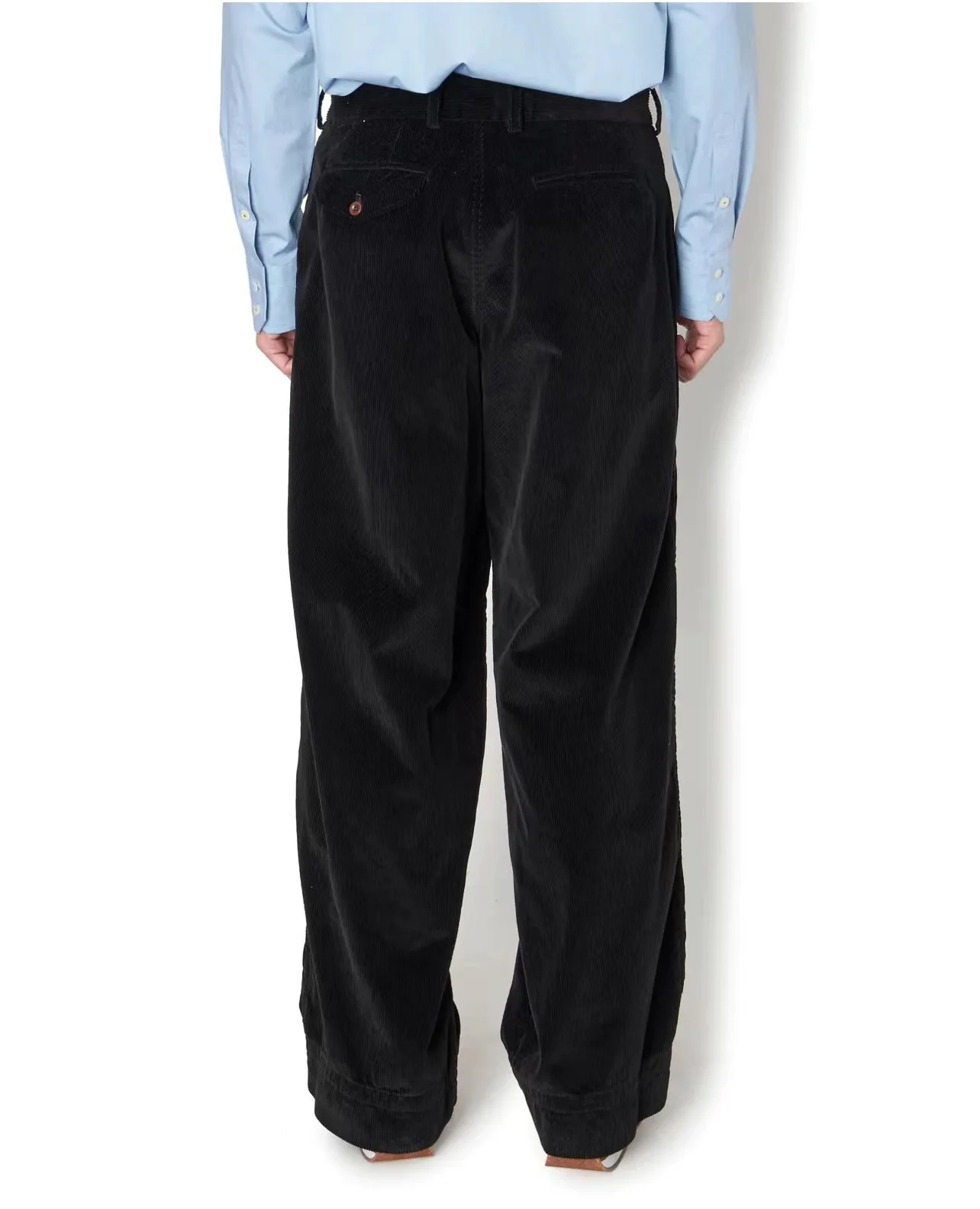 22AW KOLOR Abe اللون البني عارضة العصرية الرجال والنساء نفس السراويل القطنية سروال قصير وصول جديد #6