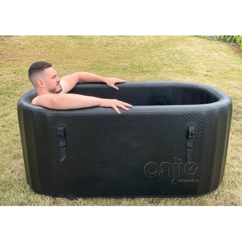 Round Outdoor Pool Massage Hot Tubs and SPAs Pool 2-4 Person Water Sports Outdoor SPA Hot Tub Pool PVC Inflatable SPA Tub