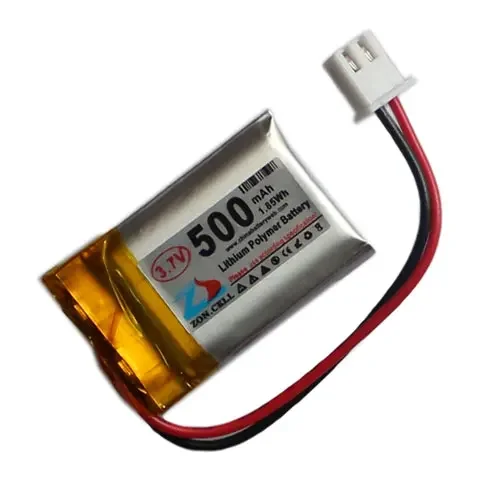 In 500 mAh 602030   3,7 V lithium-polymeerbatterij, Bluetooth MP3 draadloze kaart audiorecorder Oplaadbare Li-ion cel