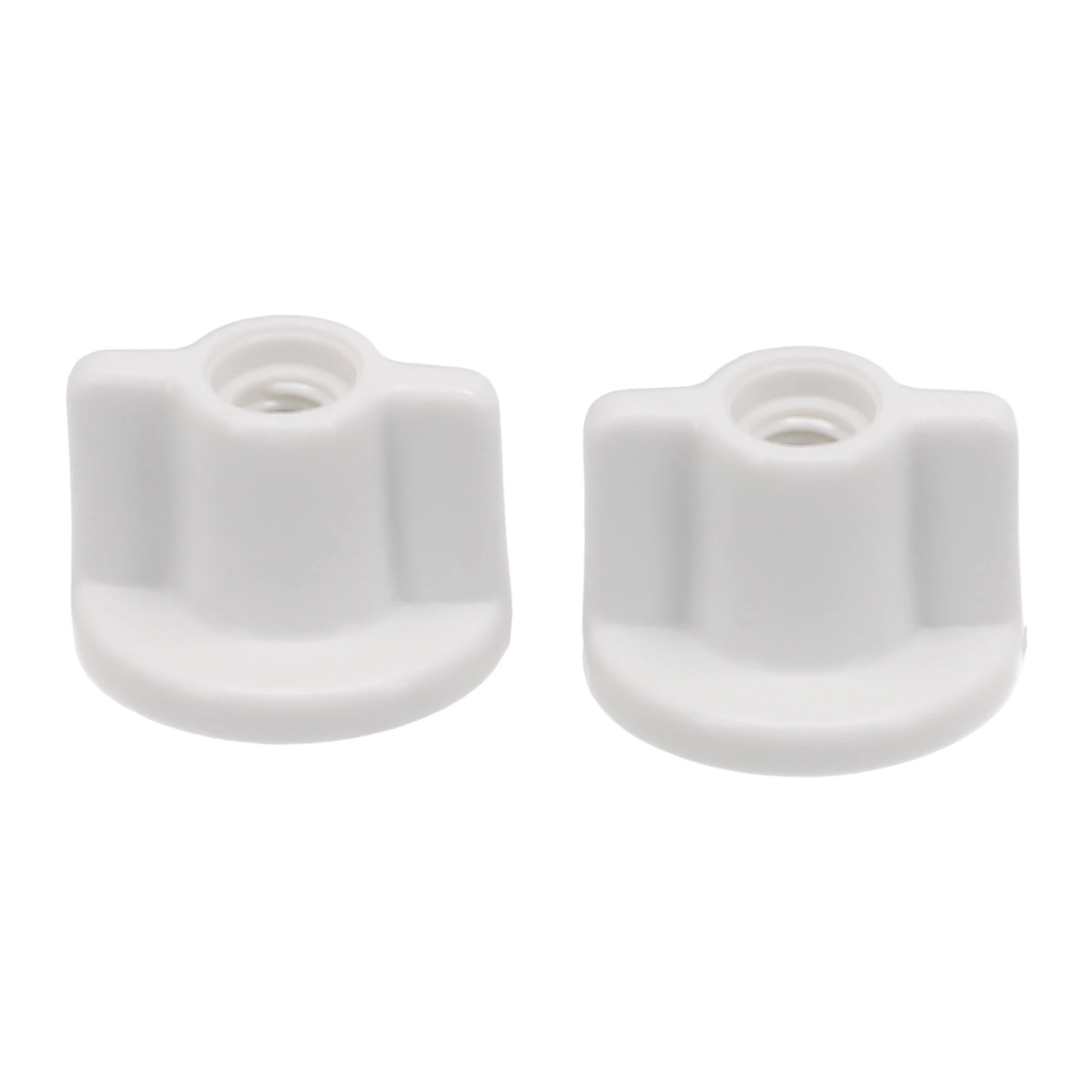 Fixed Replacement Rear Nut 6MM Back Nut Fixed Replacement For 6mm Screws Plastic Screw Toilet Lid Bottom Practical