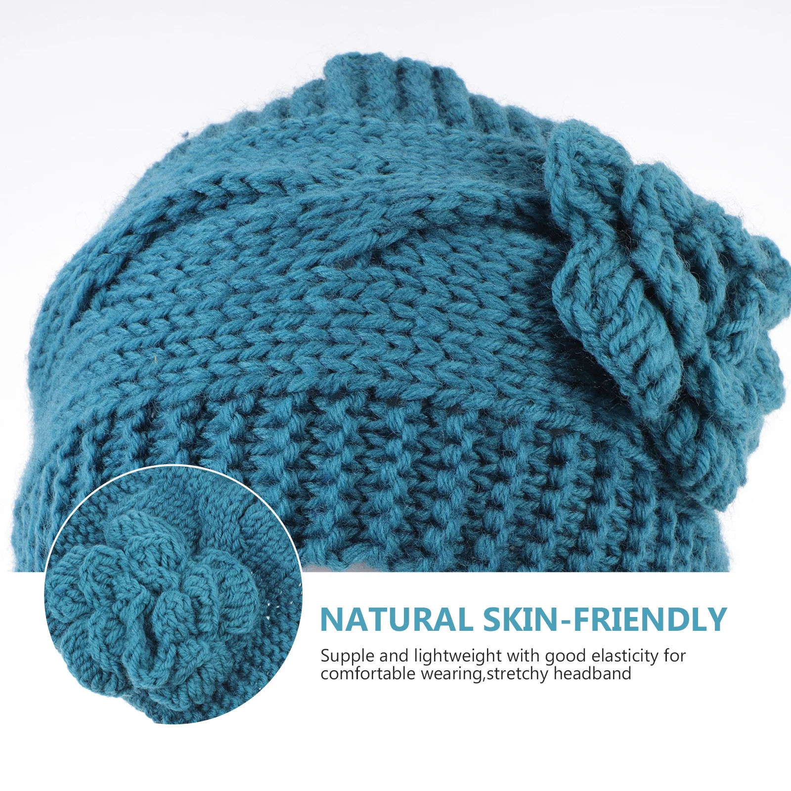 

1 шт., зимняя вязаная повязка для волос, теплая повязка на голову, эластичная повязка на голову для женщин, ветрозащитный модный аксессуар для волос ручной работы