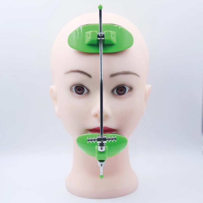 Dental Orthodontics Adjustable High Pull Headgear Dental Face Mask Single Pole Facebow Facemask