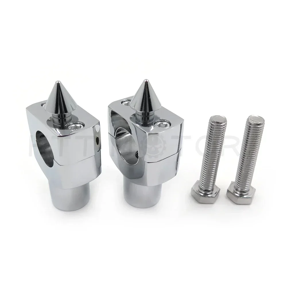 

Запчасти для мотоциклов, универсальный шип, конус зажима для стояка руля 1 "/25 мм для всех Harley, крейсеров диаметром стержня 2,5 см/1"