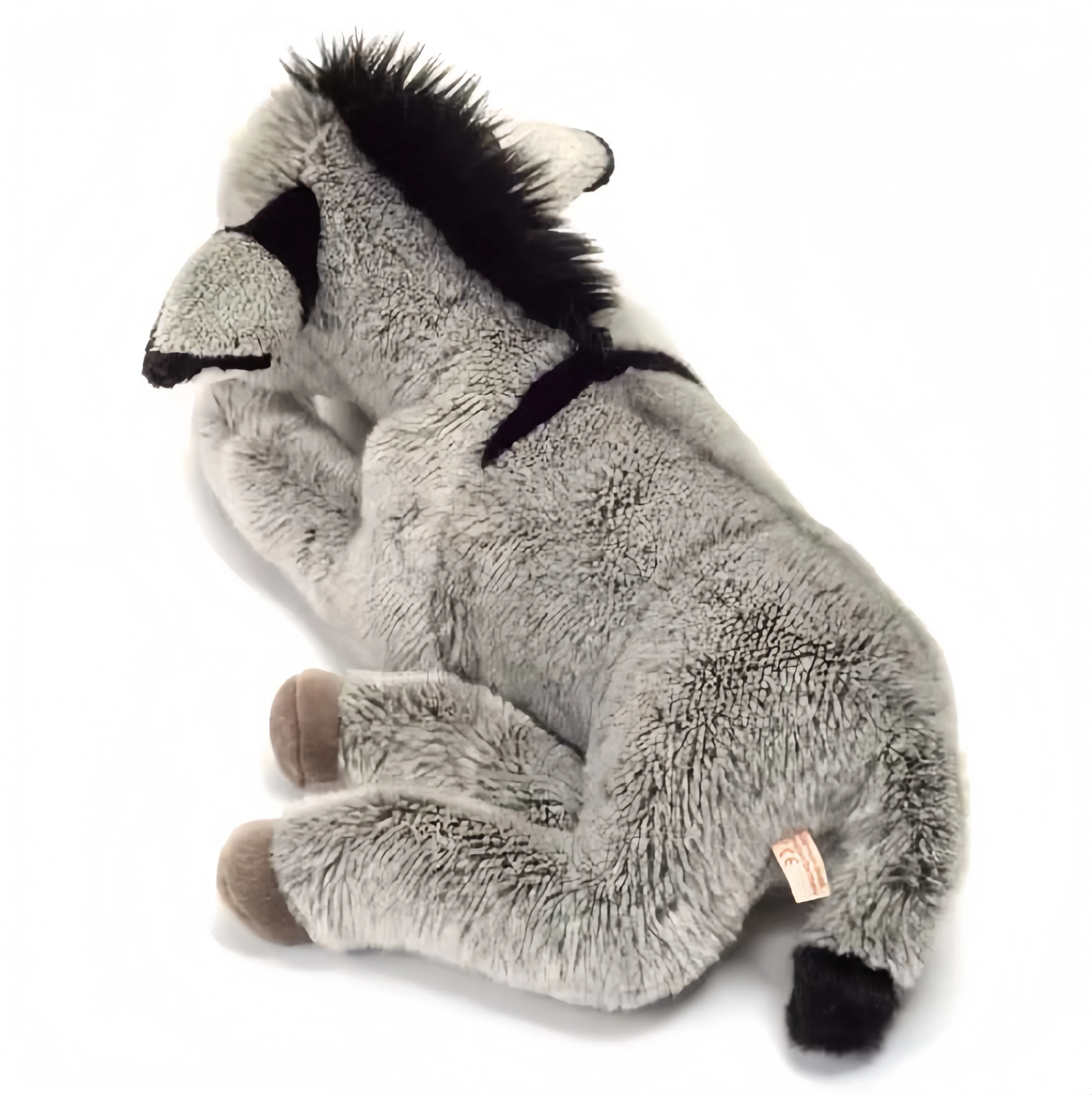 Large plush toy donkey soft and fluffy giant donkey doll cute long-legged donkey pillow children's gift - view 3