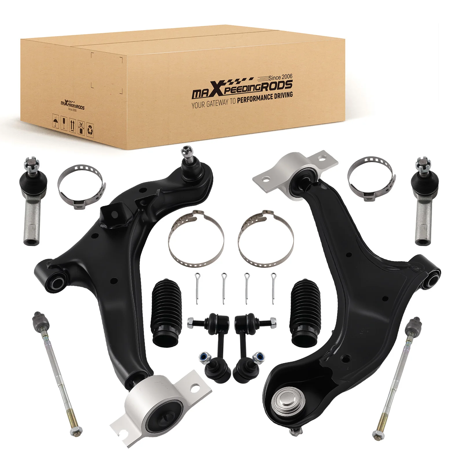 MaXpeedingrods 10x Front Suspension Lower Control Arm Stabilizer Link Sway Bar For NISSAN MAXIMA INFINITI I30 2000 - 2004