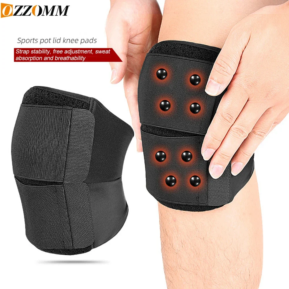 1PCS Knee Brace for WomenMen,Adjustable Knee Brace with Built-in 20 Magnets,Magnetic Therapy Knee Compression Sleeve for Sports