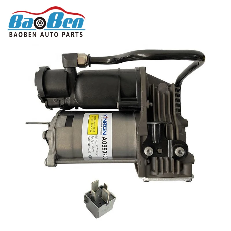 A0993200104 baoben auto parts for benz w64 W222 w251 w166 W222 c216 Air compressor pump with relay 0993200104 2223200604