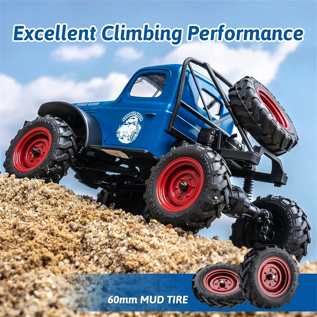 

1/24 FMS FCX24 POWER WAGON Гусеничный радиоуправляемый автомобиль Модель Багги Автомобиль 4WD Грузовик для Sandland Desert Dirt Road RC Car