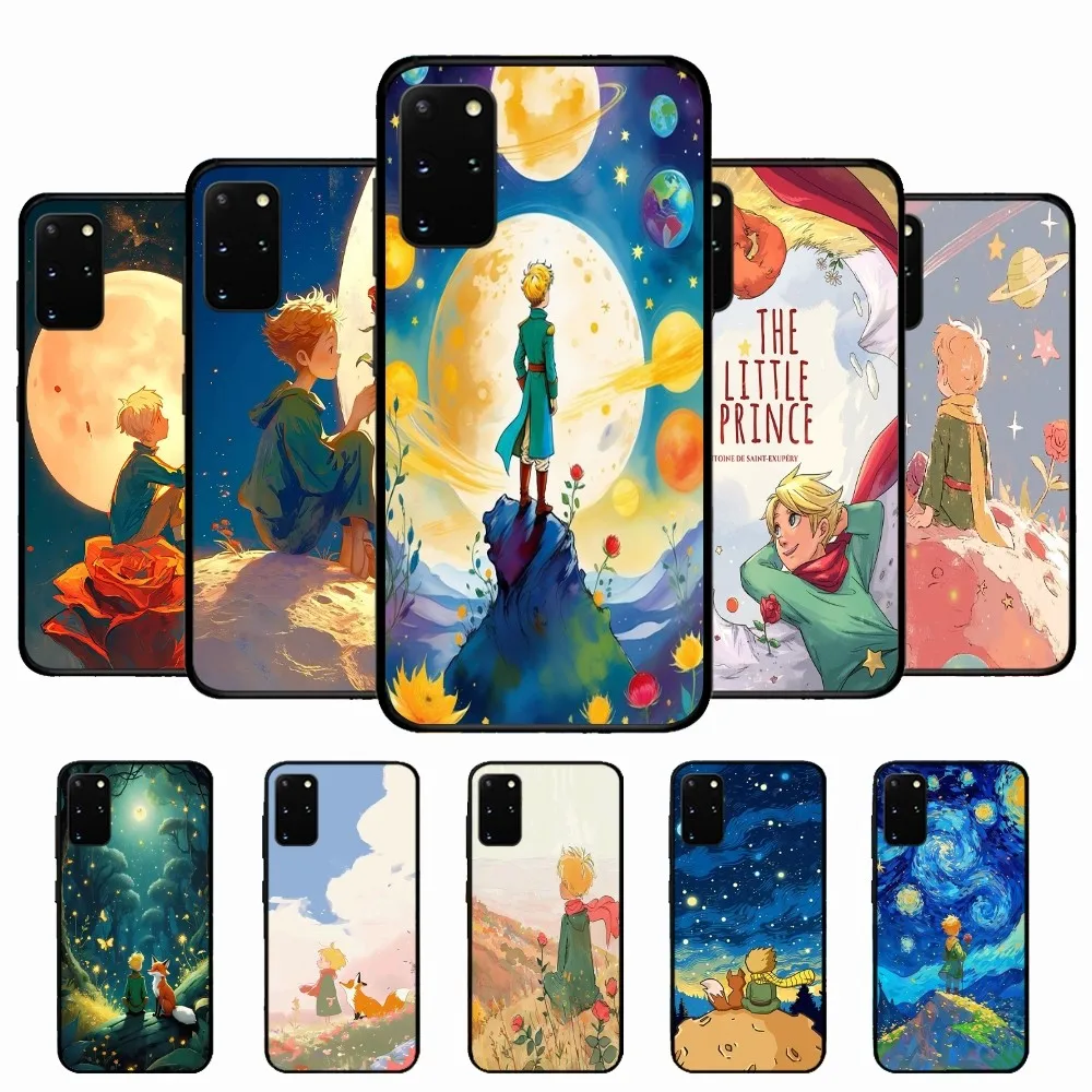 2024 New Ins L-Little P-Prince Phone Case Silicone PC+TPU For Samsung S10 20 30 22 23 24 Plus Lite Ultra Cover