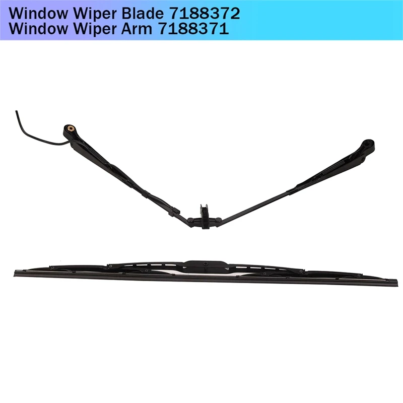 Window Wiper Blade 7188372 Window Wiper Arm 7188371 For Bobcat Skid Steer Loader S160 S185 S330 S250 Accessories