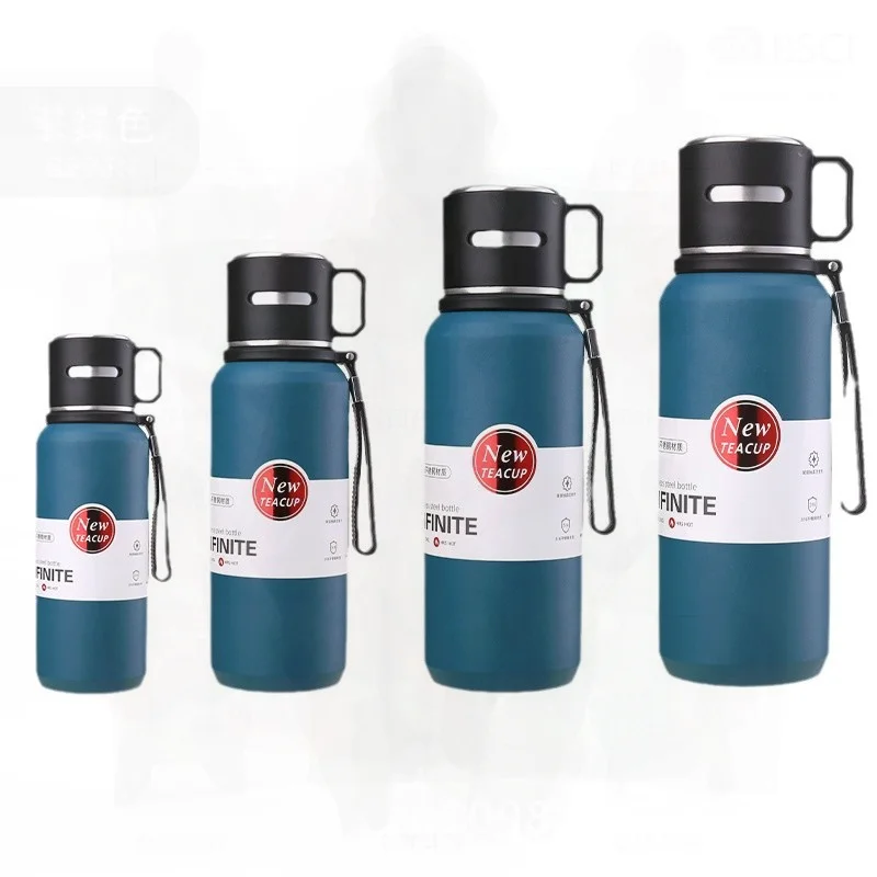 

Термос для разделения чая из нержавеющей стали 316, большой емкости, портативный спортивный чайник для воды для путешествий на открытом воздухе, деловые подарки