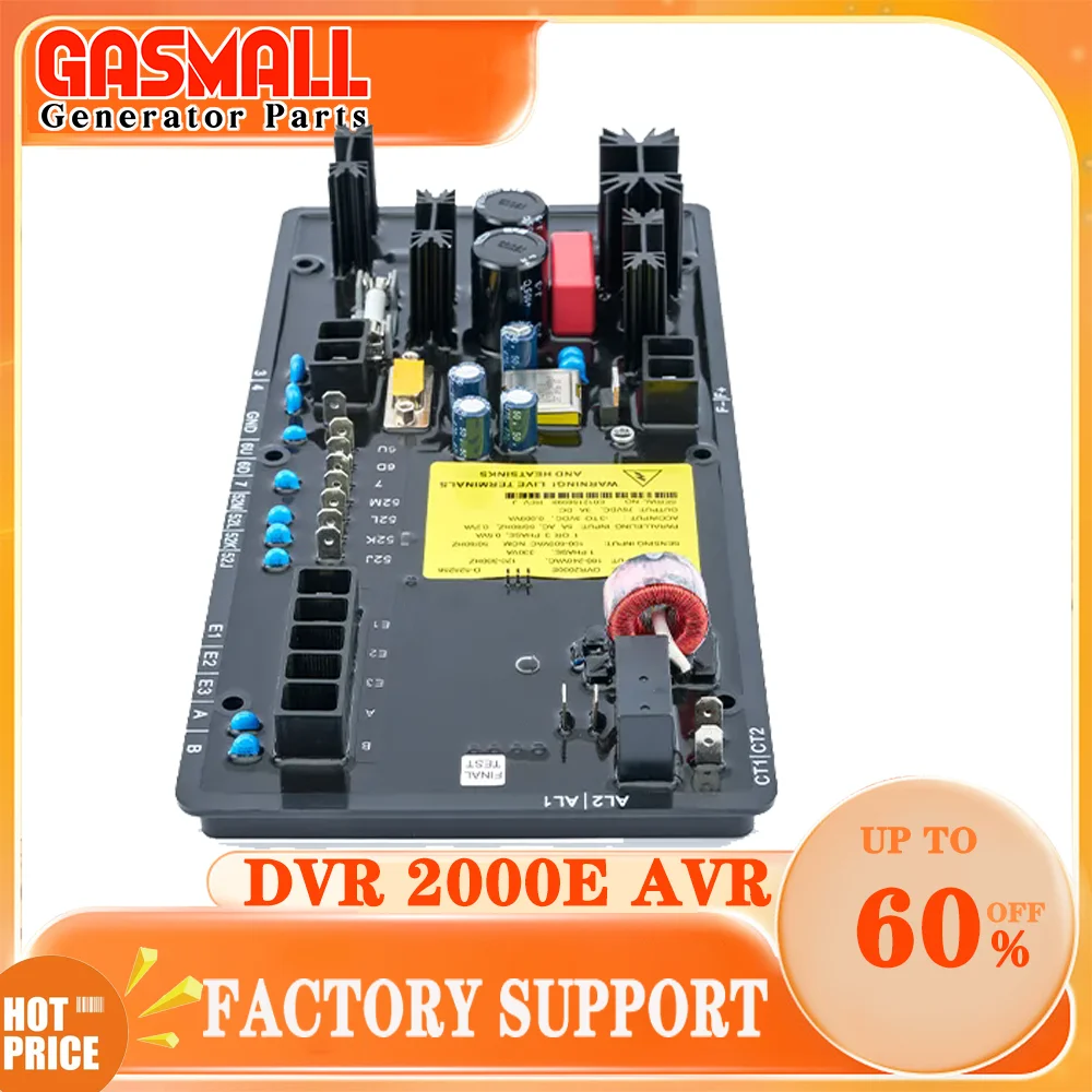 

DVR2000E Marathon Generator AVR Automatic Voltage Regulator Control Module Stabilizer Alternator Generator Parts Hohochai