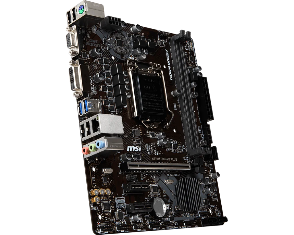 Новый гнездо MSI H310M PRO VD PLUS Intel LGA-1151 Micro-ATX LGA 1151 с поддержкой памяти DDR4