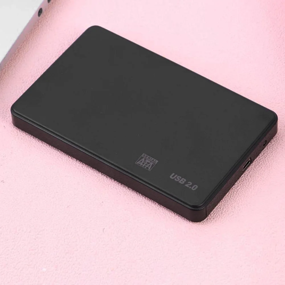 حافظة قرص صلب بلاستيكية 3 تيرابايت USB 2.0/3.0 مقاس 2.5 بوصة SATA SSD HDD للهاتف المحمول